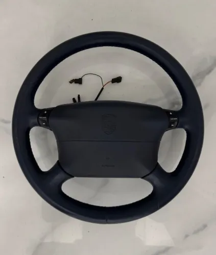Volante Original Porsche 911 993 / 964 / 968 ?Mickey Mouse? Airbag Midnight Blue Tiptronic