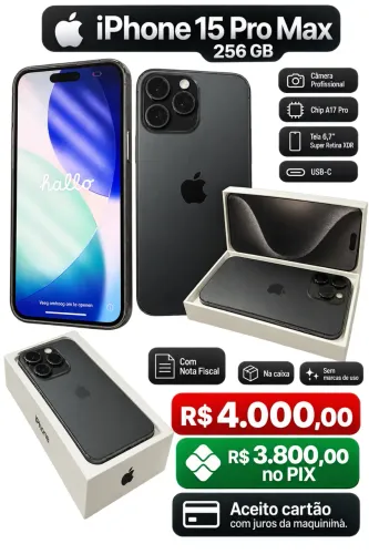 iPhone 15 pro Max 256Gb