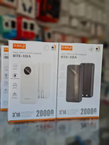 Carregador portátil 20000 mAh - entrega em são Luís e região