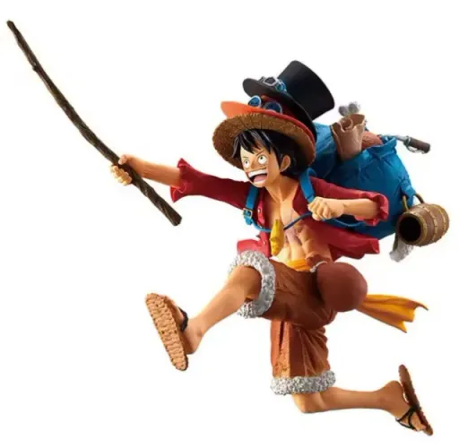 Boneco Luffy Correndo Top