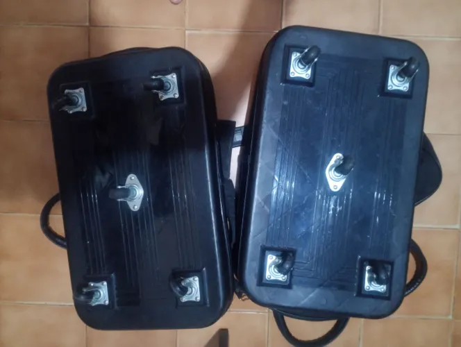 Conjunto de malas de pano 