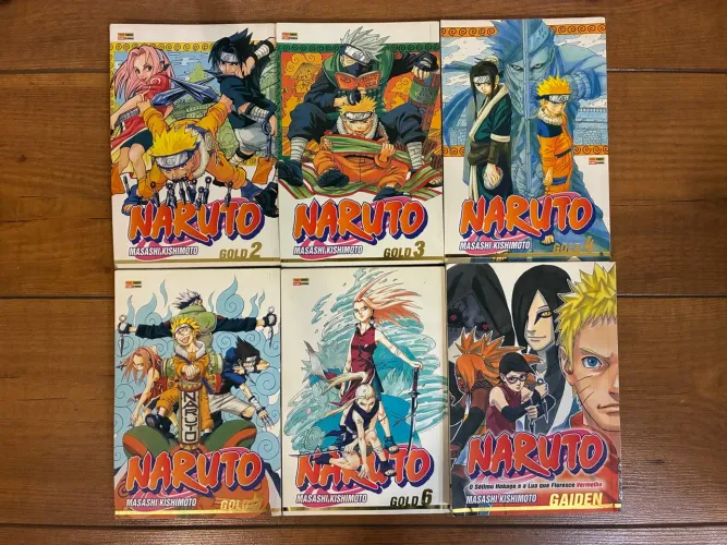 Coleção Manga Naruto 