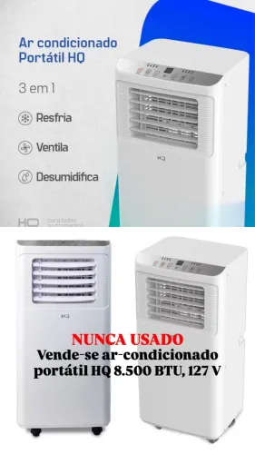 Ar condicionado portátil HQ 8.500 BTU 127v
