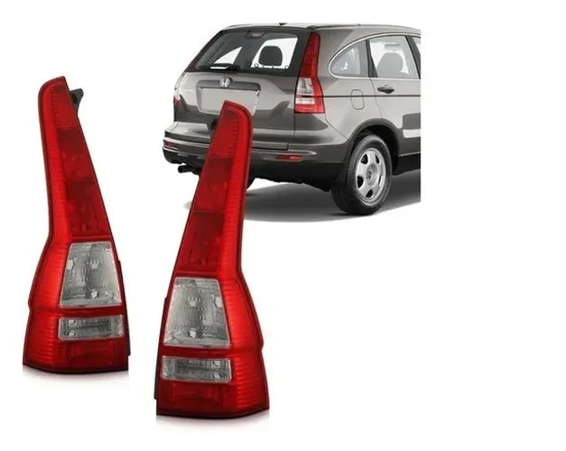 Par Lanterna Traseira Canto Honda CRV 2007 2008 09 2010 2011