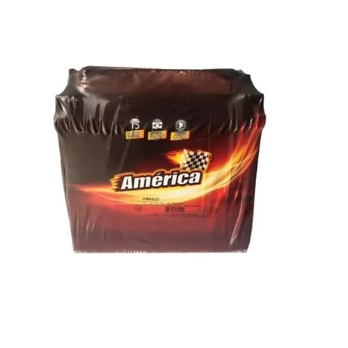 Bateria America 50 ah linha Heliar 15 mese garantia com a base de troca novo gol 