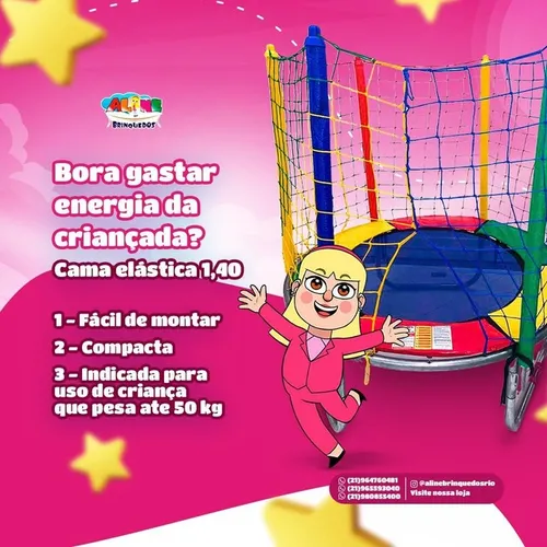 Cama elástica 1.40