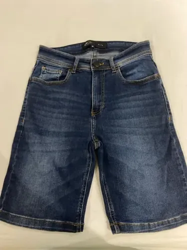 Bermuda jeans masculina 