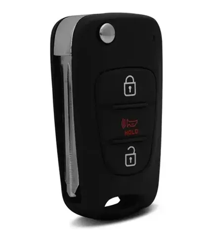 Capa Chave Canivete Kia Soul 3 Botões com Lâmina