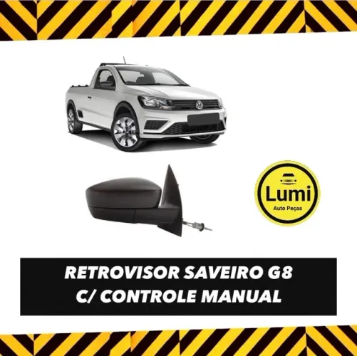Retrovisor Saveiro G6/G7/G8 - NOVO!!
