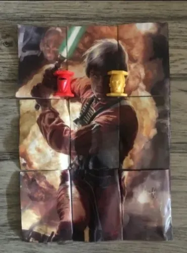 Coleção Mini Livros Star Wars + Abatons 