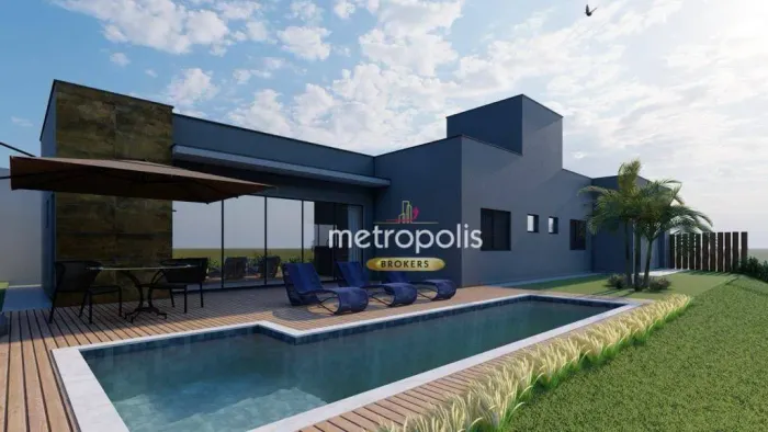 Sobrado à venda, 260 m² por R$ 1.850.000,00 - Condomínio Jardim Flamboyan - Bragança Pauli