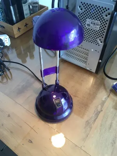 Luminária Decorativa Lilás!!!