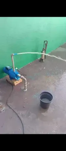 Furamos poços e consertamos bombas