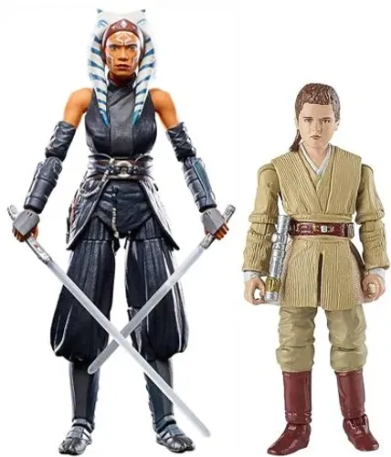 Star Wars Retro/Vintage- Ahsoka Tano e Anakin Skywalker