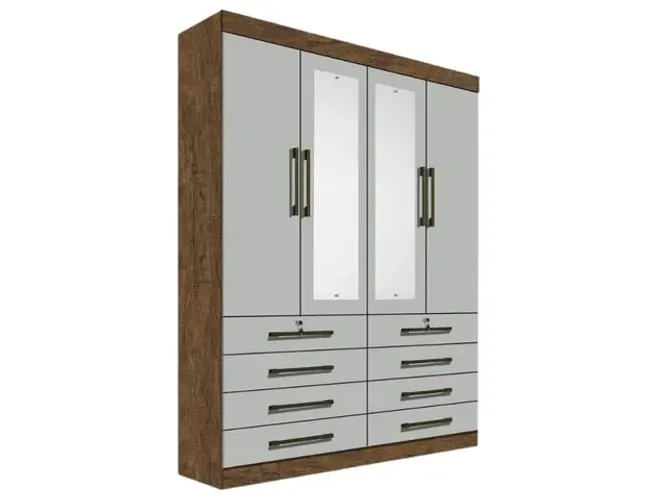 Guarda-Roupa Mônaco c/ espelho l678m