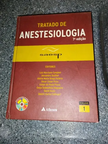 Tratado de anestesiologia volume 1 / saesp