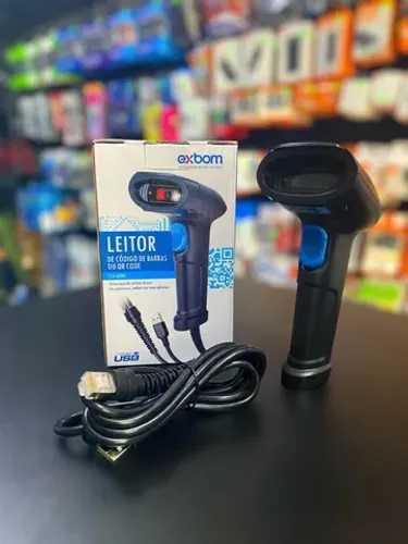 Leitor de QR CODE Exbom