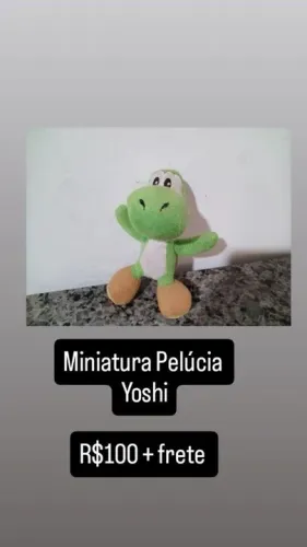 Miniatura Pelúcia Yoshi