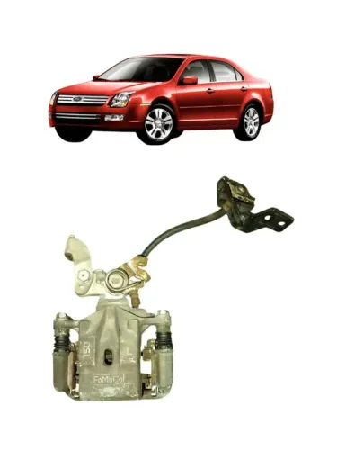 Pinça Traseira Esquerda Ford Fusion 2.3 06/10 Usado