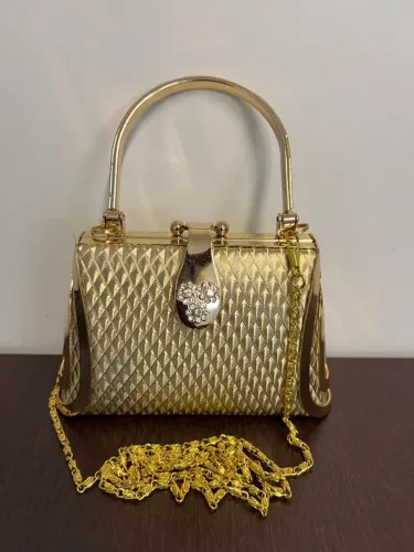 Bolsa Dourada Pequena 
