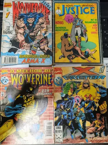 HQs super heróis números UM - Marvel e Nova Universo 