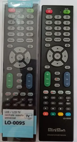 Controle Tv - Universal ...Lcd - Smart !!!  Netflix