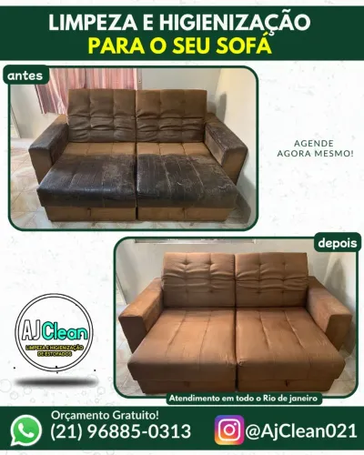 Limpeza de sofá com promoção padre miguel/bangu e zona oeste