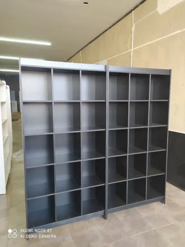 ESTANTE COLMEIA PRETA - NOVO - ENTREGA RÁPIDA 