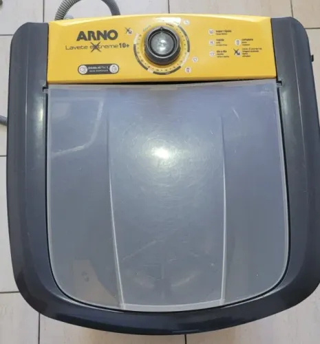 Lavadora de Roupas 10Kg Arno Lavete Extreme 10+ ML91 Cinza 127V