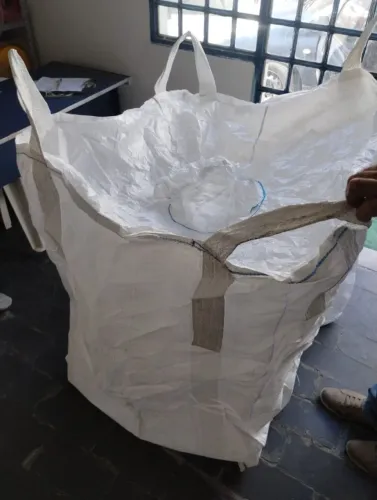 SACO BIG BAG SEMI-NOVO LIMPO, USADO UMA ÚNICA VEZ