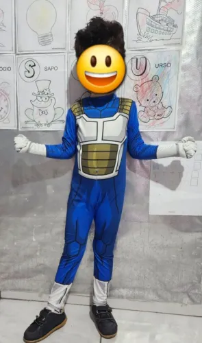 Fantasia do vegeta Dragon ball 3/4 anos