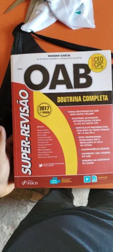Livro OAB Doutrina Completa - Super Revisão 2017