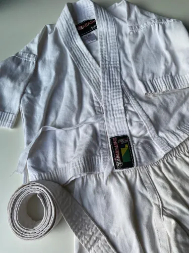 Kimono Yamarashi Star 100% algodão Karatê Judô Jiu Jitsu Luta 