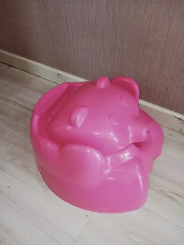 Penico pinico troninho infantil ideal para desfralde Rosa urso