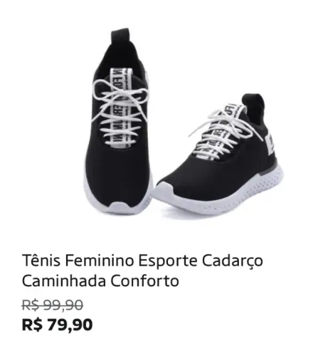 Tênis seminovo 