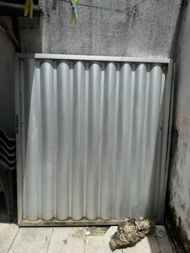 Portão de alumínio 