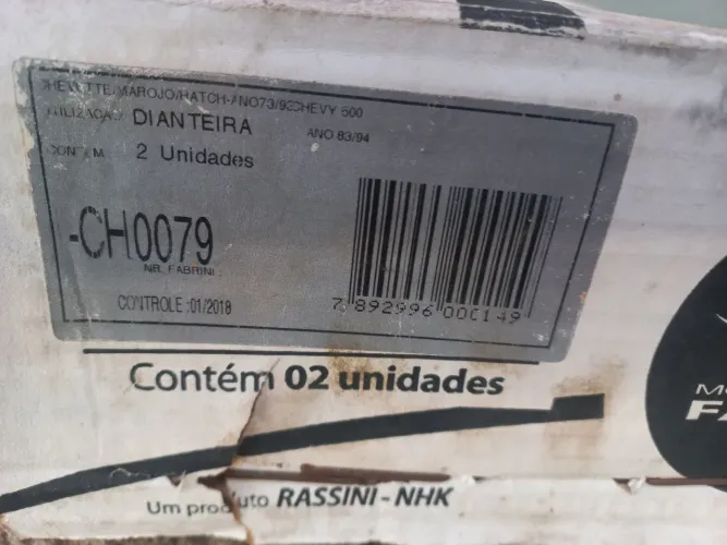 Par mola Nova Dianteira Chevette - ICH0079