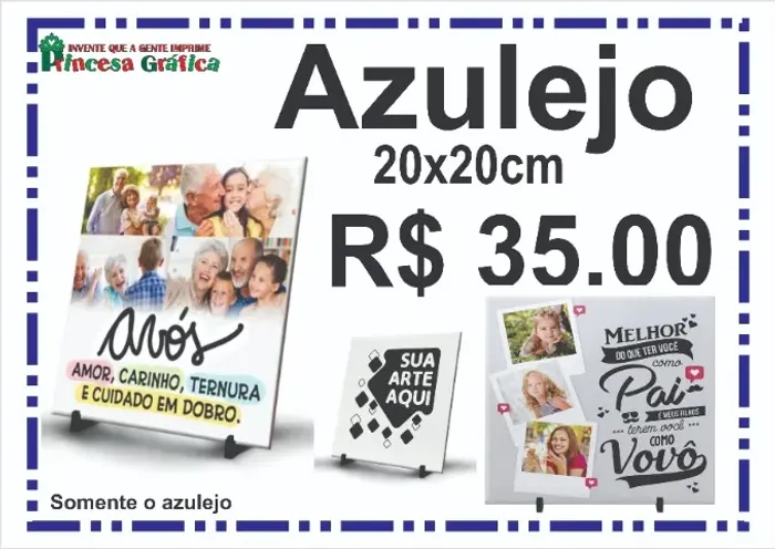 Azulejo personalizado