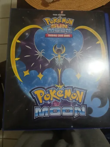 Caderno de coleção de cartas pokemon