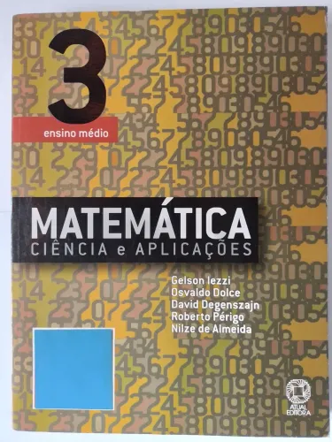 Matemática 3º Ano - Gelson Iezzi Raro Do Professor 
