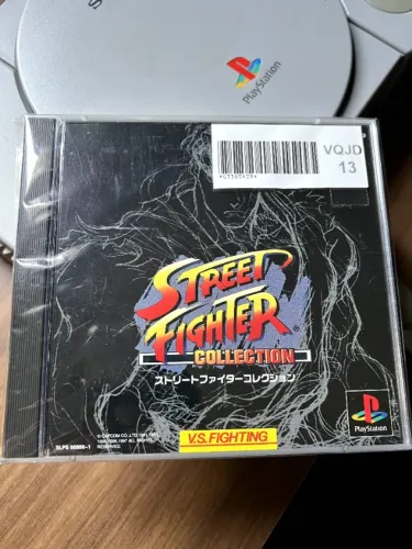 Street Fighter Collection - PS1 - PlayStation 1 - Versão Raríssima! LACRADO!