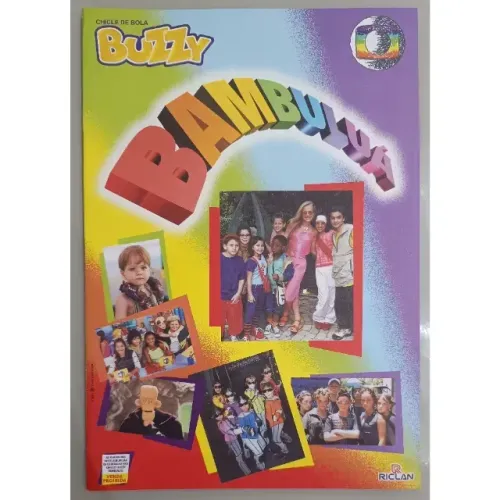 Álbum de Figurinhas Buzzy Bambuluá - Incompleto