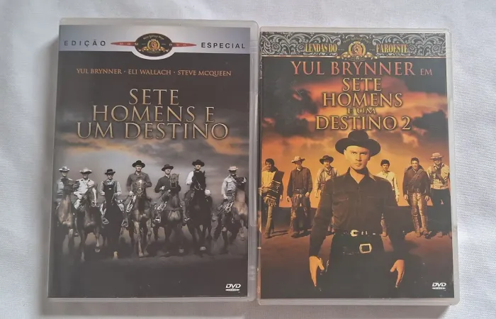 Sete Homens e Um Destino (Edição Especial) e Sete Homens e Um Destino 2 - DVDs