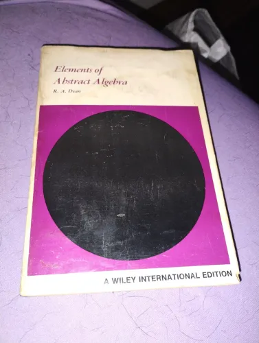 Livro Elements of Abstract Algebra