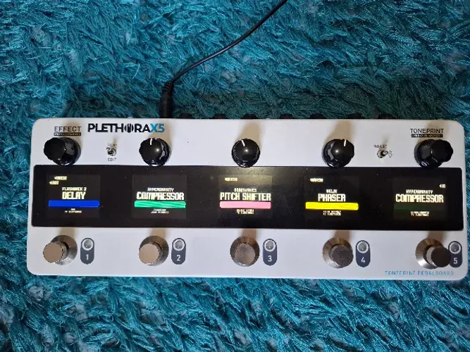 Plethora X5 - TC Eletronic - Pedaleira