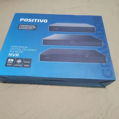 KIT MONITORAMENTO CÂMERAS + NVR POSITIVO