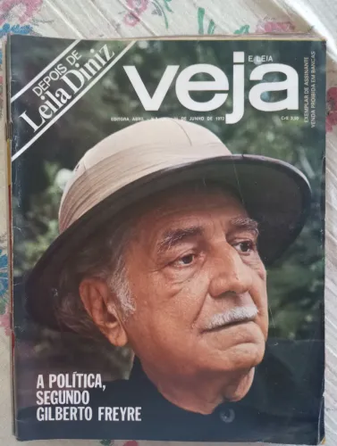 Revista Veja Gilberto Freire N 198