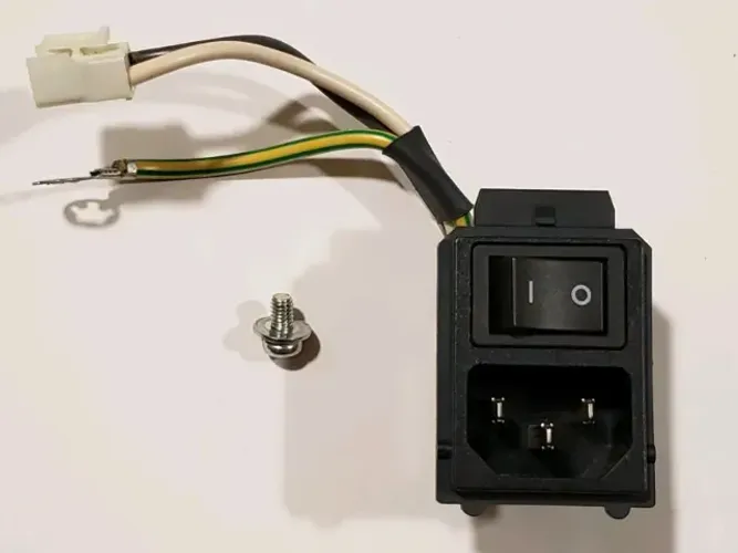 Interruptor de alimentação OEM Sony Fat PS3 com parafuso de aterramento