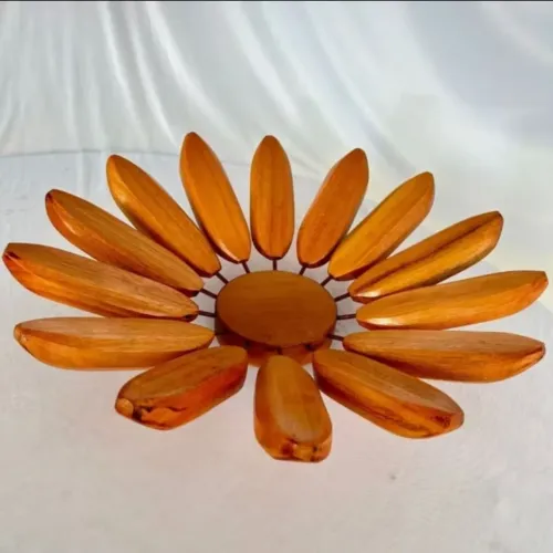 Fruteira Madeira Bananas 