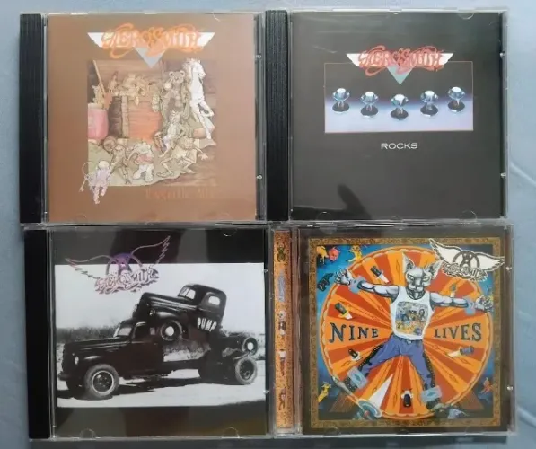 Aerosmith - Toys in the Attic - Rocks - Pump - Nine Lives